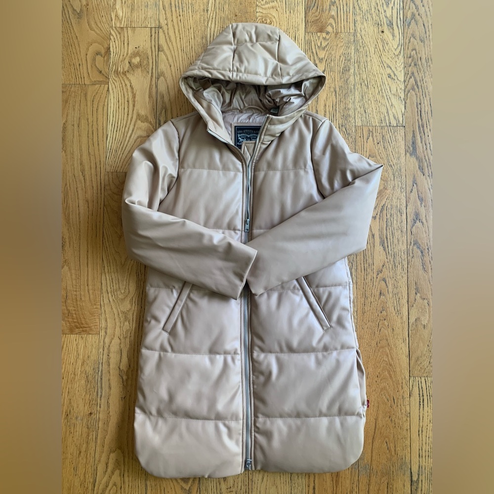 Levi’s Brand Vegan Leather Coat